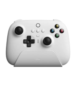 8bitdo pad / ultimate 2.4 g wireless controller / bezprzewodowy / pc / biały / podstawka w zestawie