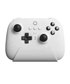 8bitdo pad / ultimate bluetooth controller / bezprzewodowy / pc / nintendo switch / biały / podstawka w zestawie