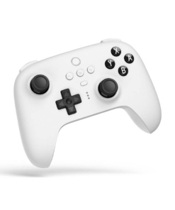 8bitdo pad / ultimate bluetooth controller / bezprzewodowy / pc / nintendo switch / biały / podstawka w zestawie