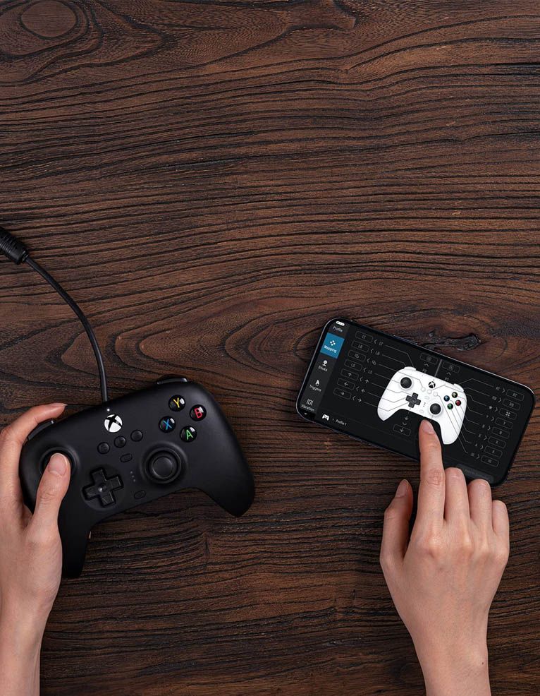 8bitdo pad ultimate wired controller / przewodowy / xbox one, xbox series x / s, pc / czarny