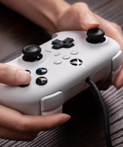 8bitdo pad ultimate wired controller / przewodowy / xbox one, xbox series x / s, pc / biały