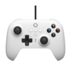 8bitdo pad / ultimate wired controller / przewodowy / pc / nintendo switch / biały