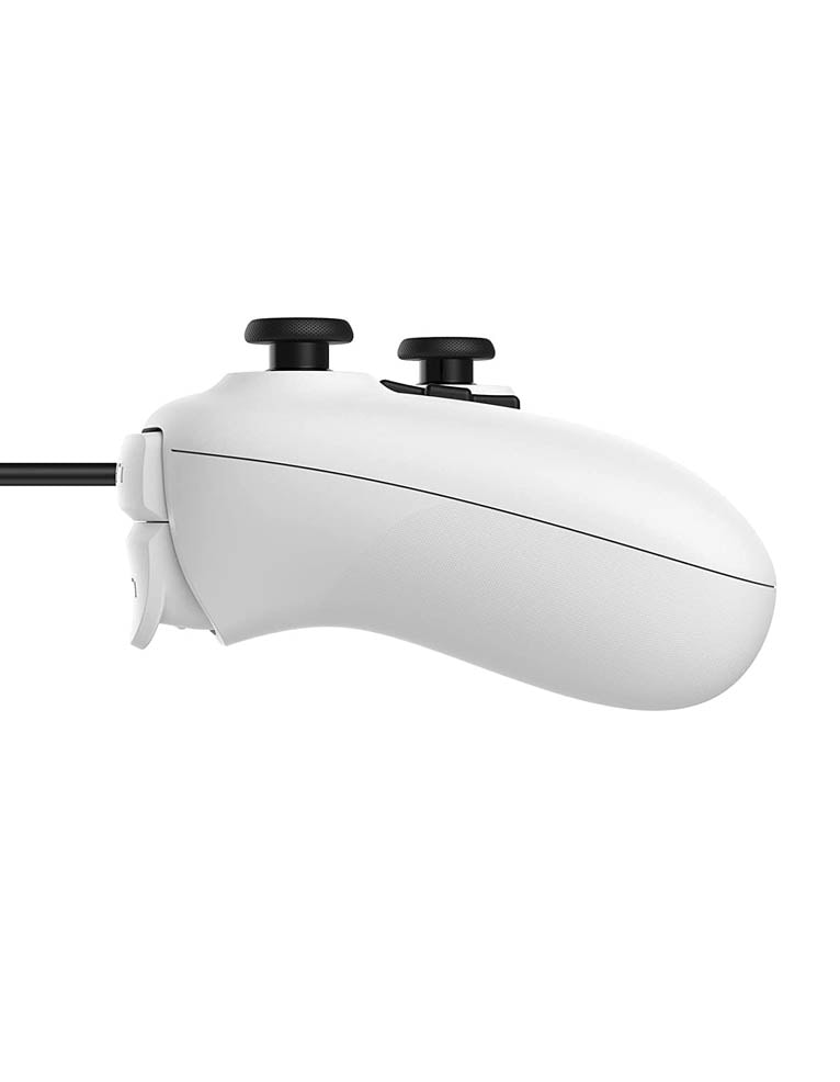 8bitdo pad / ultimate wired controller / przewodowy / pc / nintendo switch / biały