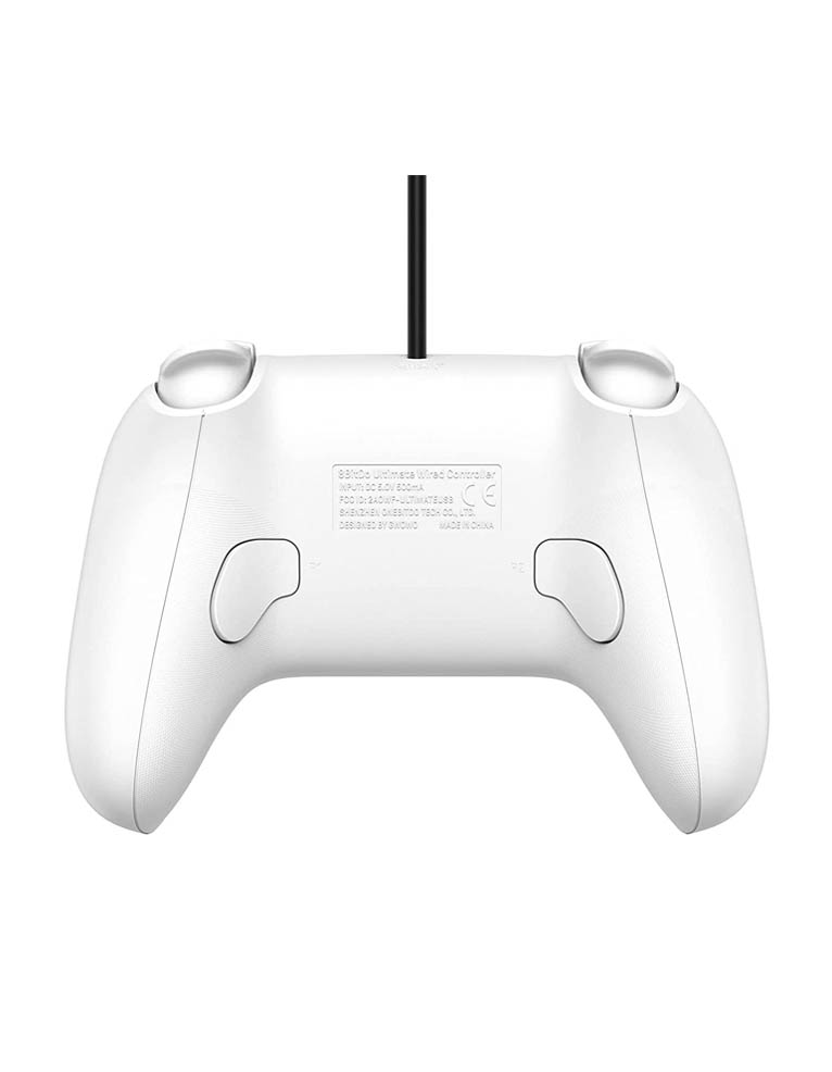 8bitdo pad / ultimate wired controller / przewodowy / pc / nintendo switch / biały