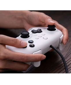8bitdo pad / ultimate wired controller / przewodowy / pc / nintendo switch / biały
