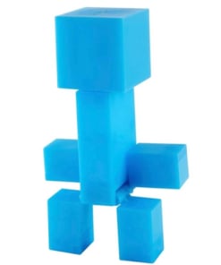 gadżet duża ruchoma figurka minecraft charged creeper / naładowany creeper 22cm