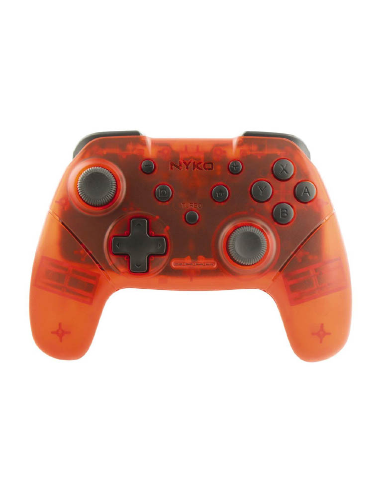 nyko bezprzewodowy kontroler / pro controller / nintendo switch, pc / czerwony