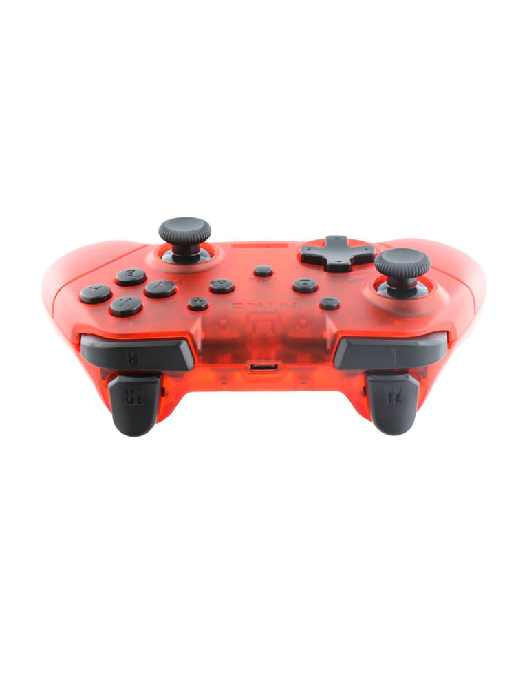 nyko bezprzewodowy kontroler / pro controller / nintendo switch, pc / czerwony