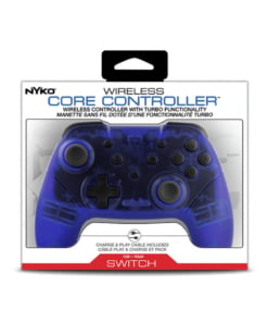 nyko bezprzewodowy kontroler / pro controller / nintendo switch, pc / niebieski.