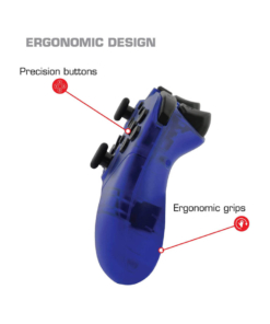 nyko bezprzewodowy kontroler / pro controller / nintendo switch, pc / niebieski.