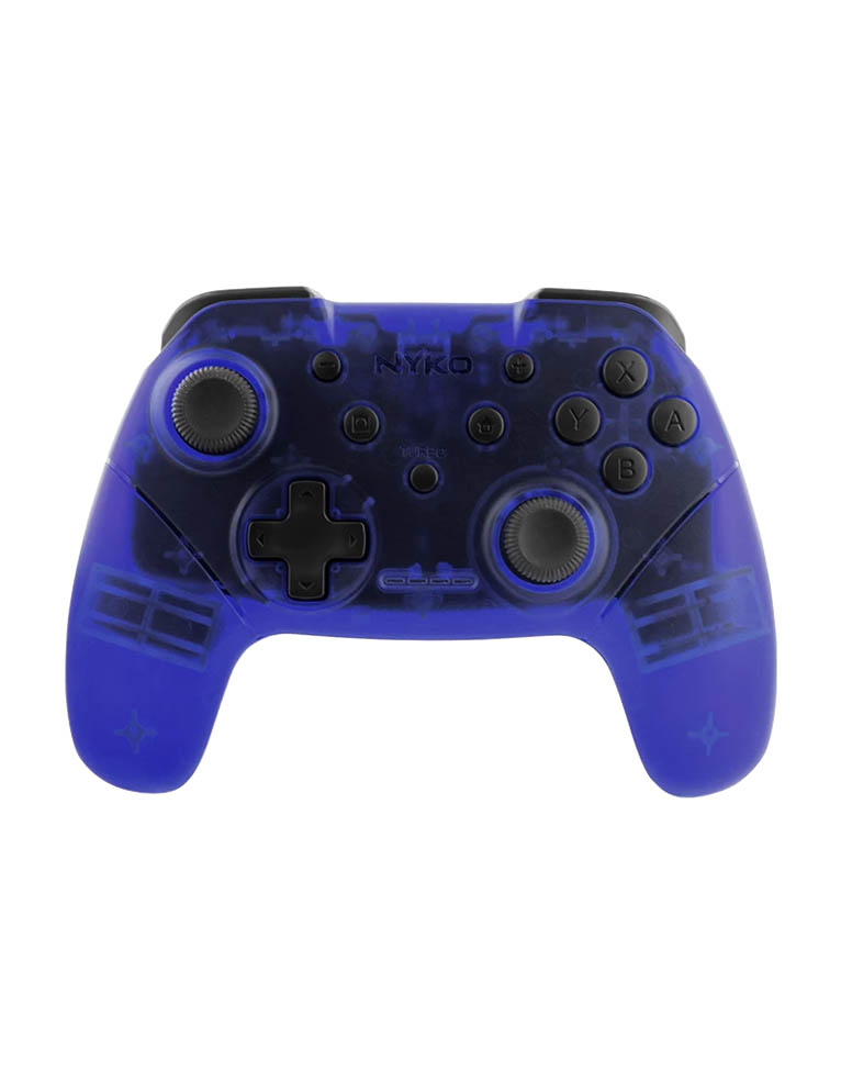 nyko bezprzewodowy kontroler / pro controller / nintendo switch, pc / niebieski.