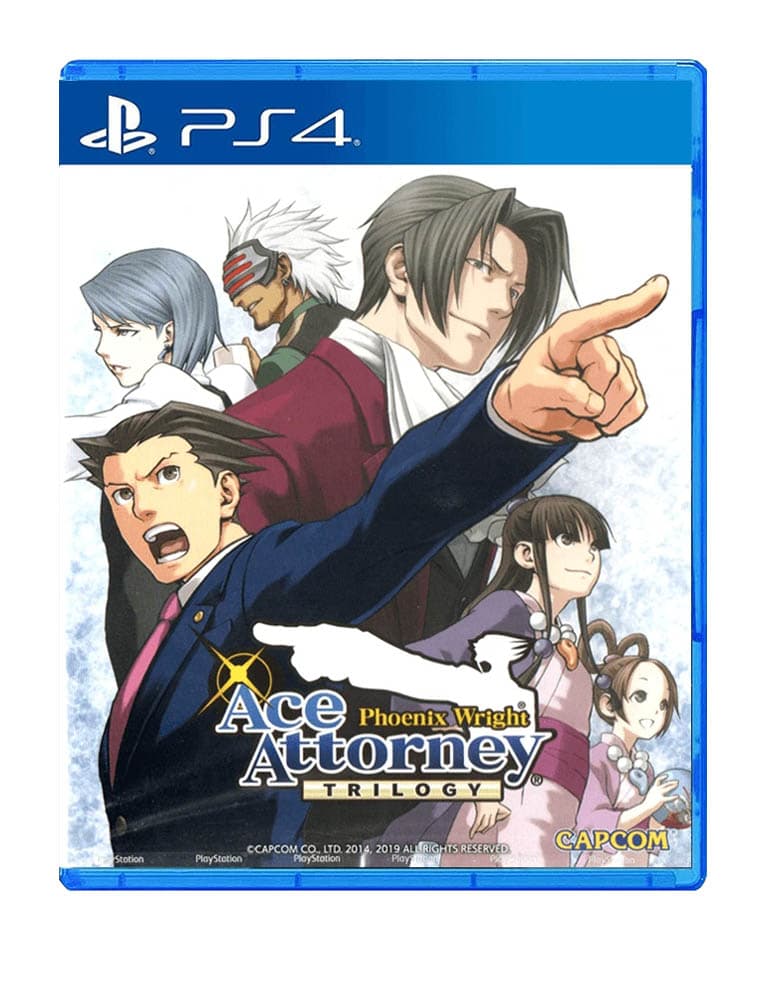 gra ps4 / ps5 / phoenix wright: ace attorney trilogy