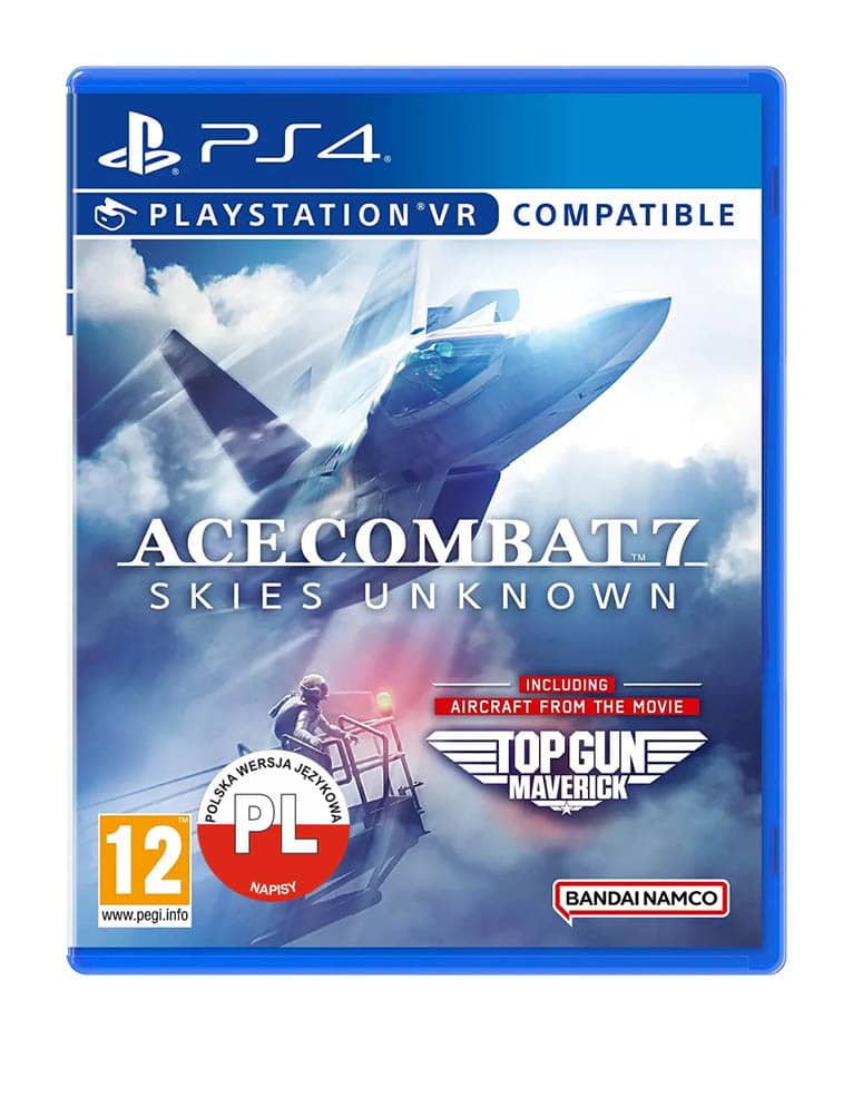 gra ps4 / vr / ps5 ace combat 7 skies unknown / top gun maverick