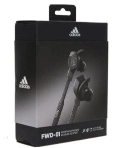 słuchawki bezprzewodowe dokanałowe adidas fwd 01 / szare