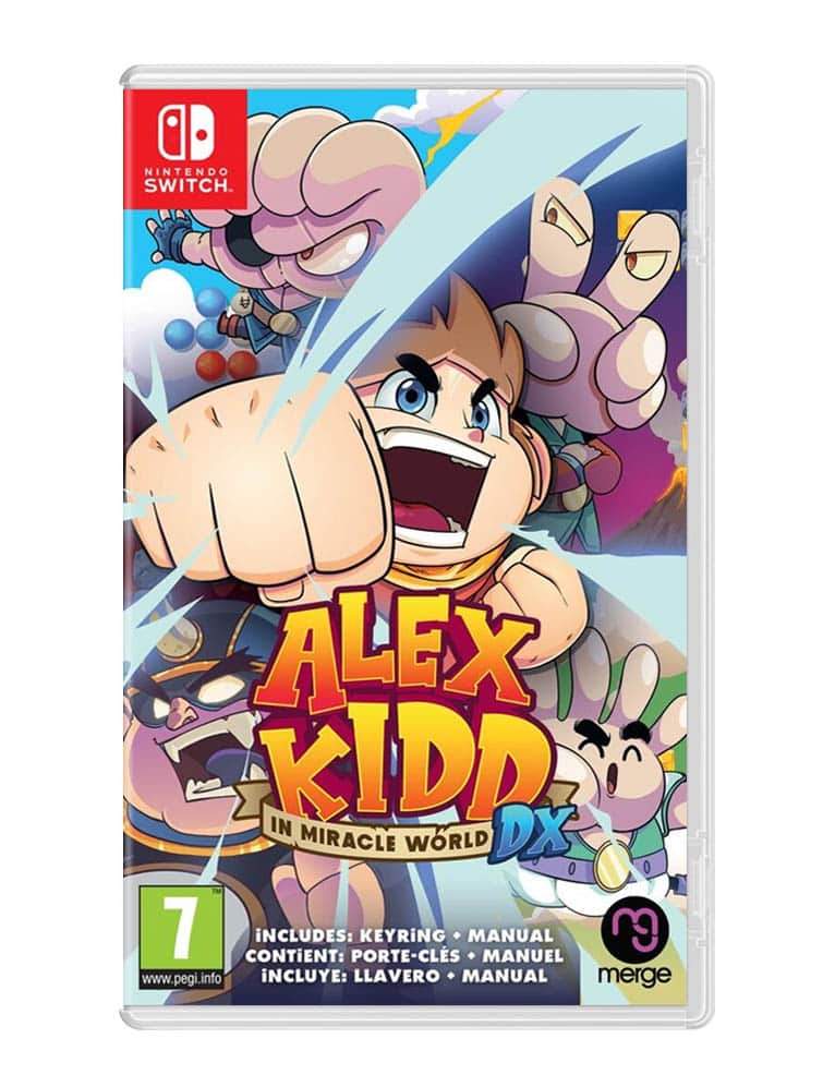 gra nintendo switch alex kidd in miracle world dx