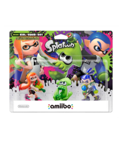 figurki amiibo splatoon / 3 pack inkling girl / squid / boy