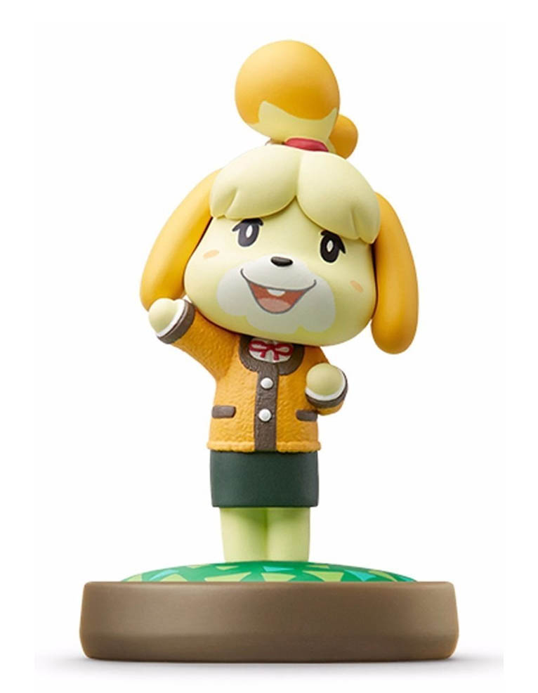 figurka amiibo animal crossing isabelle winter outfit