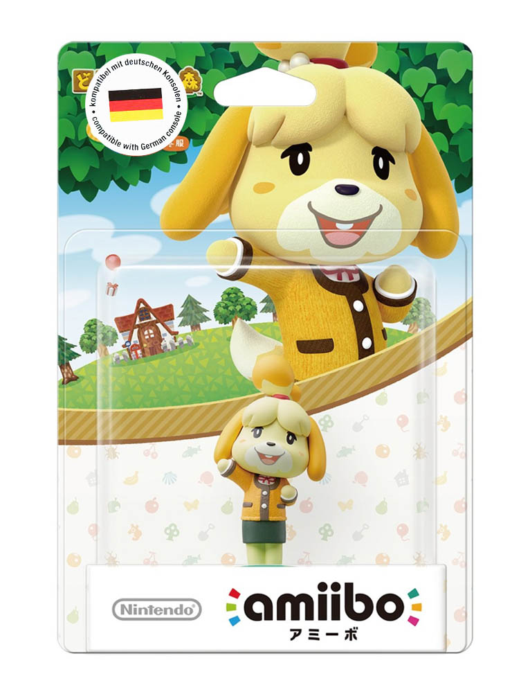 figurka amiibo animal crossing isabelle winter outfit
