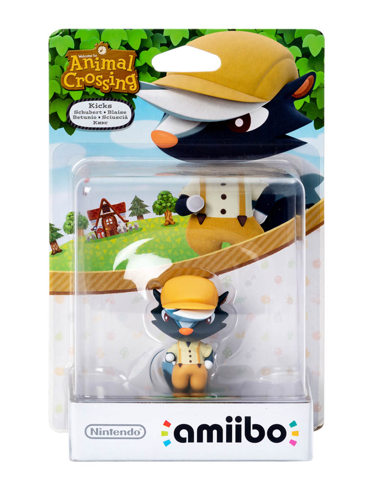 figurka amiibo / animal crossing / kicks