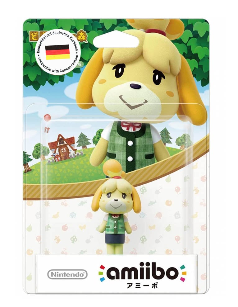 figurka amiibo animal crossing isabelle summer outfit