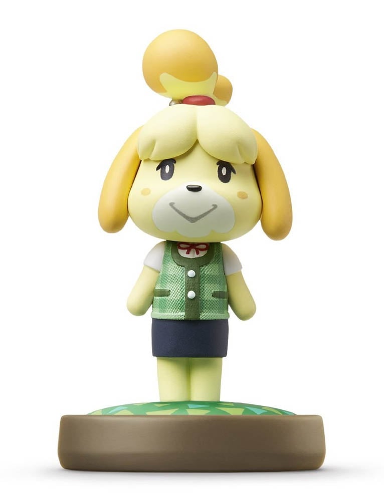 figurka amiibo animal crossing isabelle summer outfit