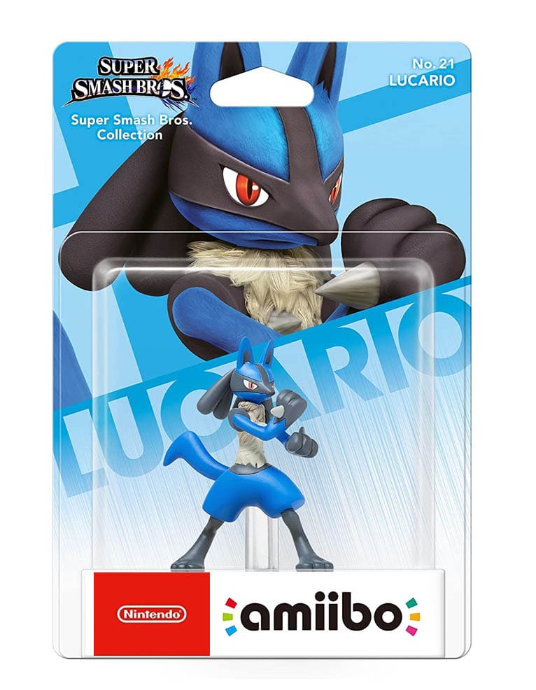 figurka amiibo super smash bros. collection lucario no. 21