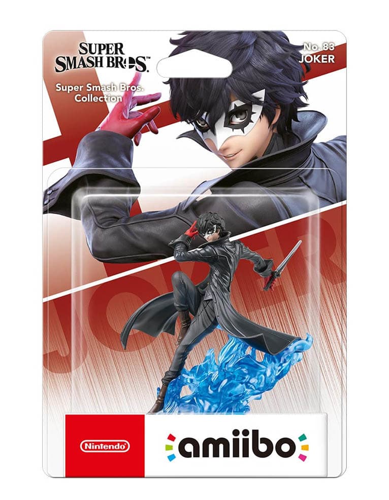 figurka amiibo super smash bros. collection joker no. 83