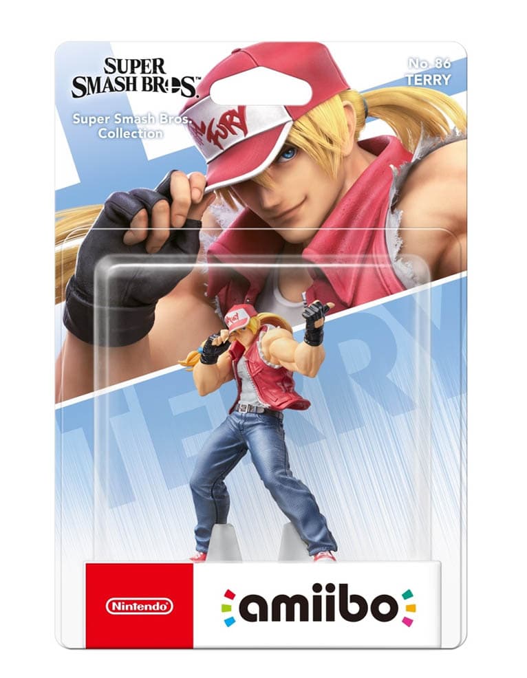 figurka amiibo super smash bros. collection terry no. 86