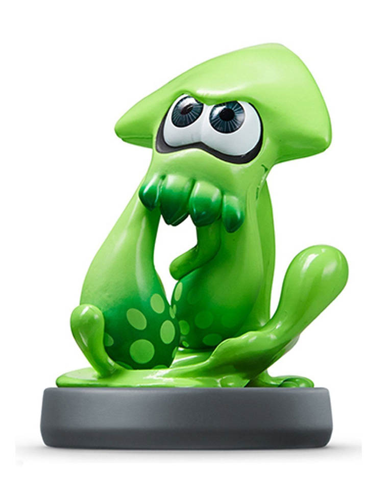 figurka amiibo splatoon inkling squid calamar inkling (zielona)