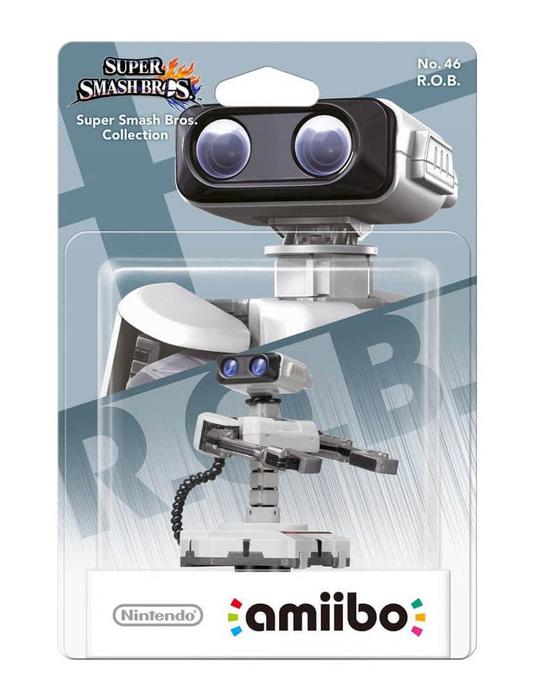 figurka amiibo super smash bros. collection r.o.b. no. 46
