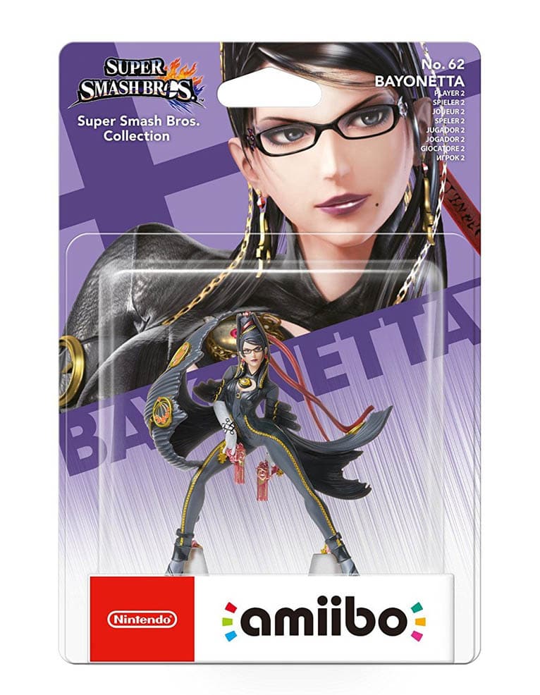 figurka amiibo super smash bros. collection bayonetta no. 62
