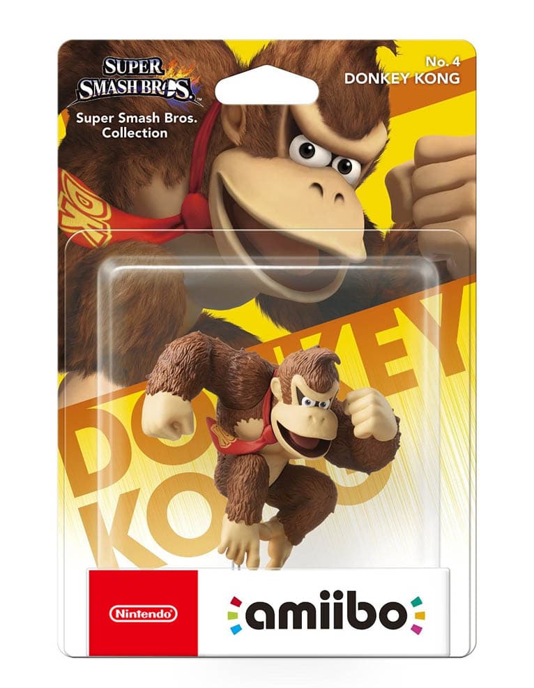 figurka amiibo super smash bros. collection donkey kong no. 4.