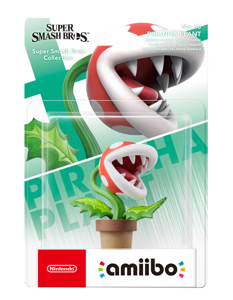 figurka amiibo super smash bros. piranha plant / pirania no. 66