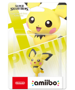 figurka amiibo super smash bros. collection pichu no. 72.