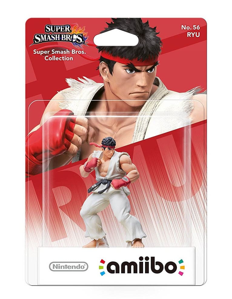 figurka amiibo super smash bros. collection ryu no. 56