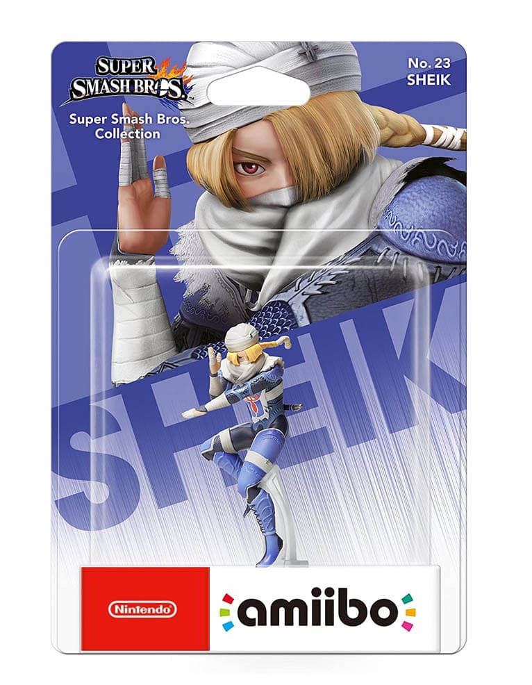 figurka amiibo / super smash bros. collection / sheik no. 23
