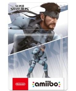 figurka amiibo super smash bros. collection snake no. 75