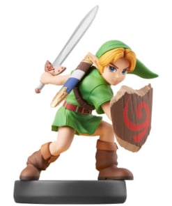 figurka amiibo super smash bros. collection young link no. 70