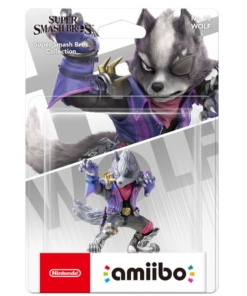 figurka amiibo super smash bros. collection wolf no. 63