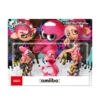 figurka amiibo splatoon / 3 pack octoling boy / octopus / girl (pink)