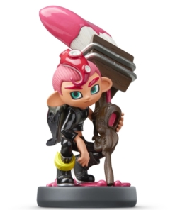 figurka amiibo splatoon / 3 pack octoling boy / octopus / girl (pink)