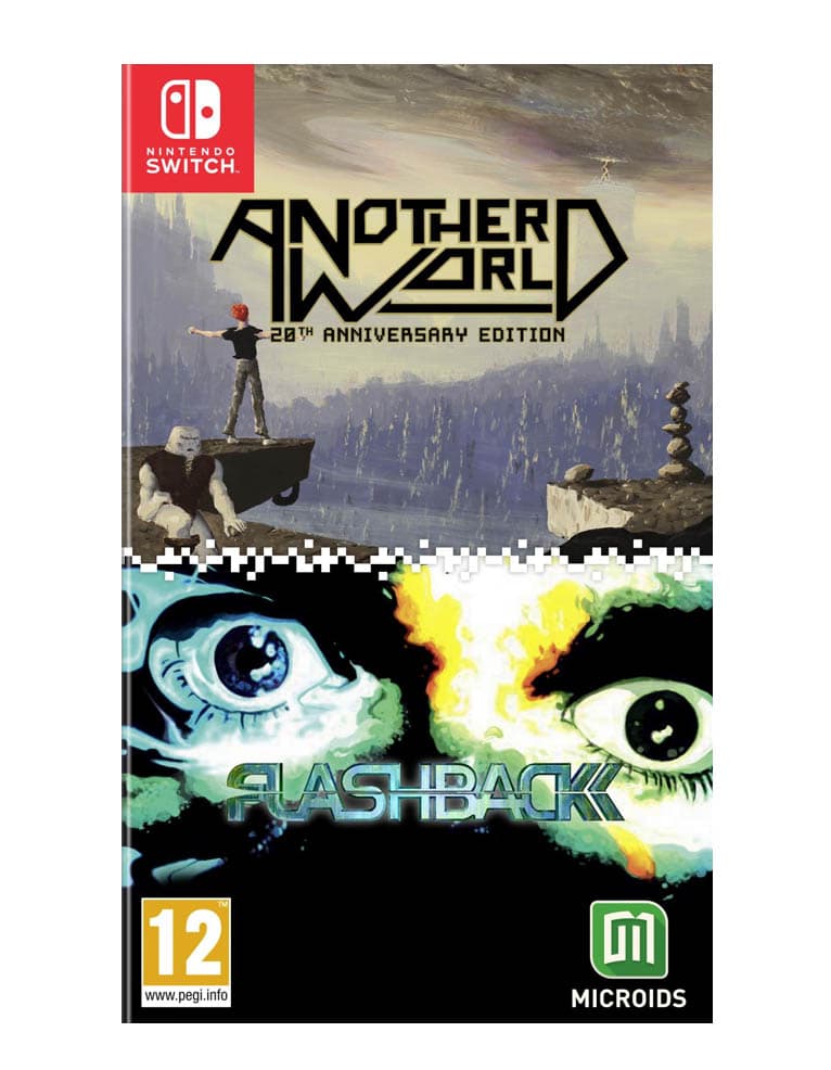 gra nintendo switch another world 20th anniversary edition + flashback