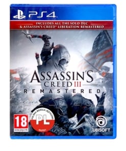 gra ps4 / ps5 assassins creed iii remastered + assassins creed liberation remastered (kopia)