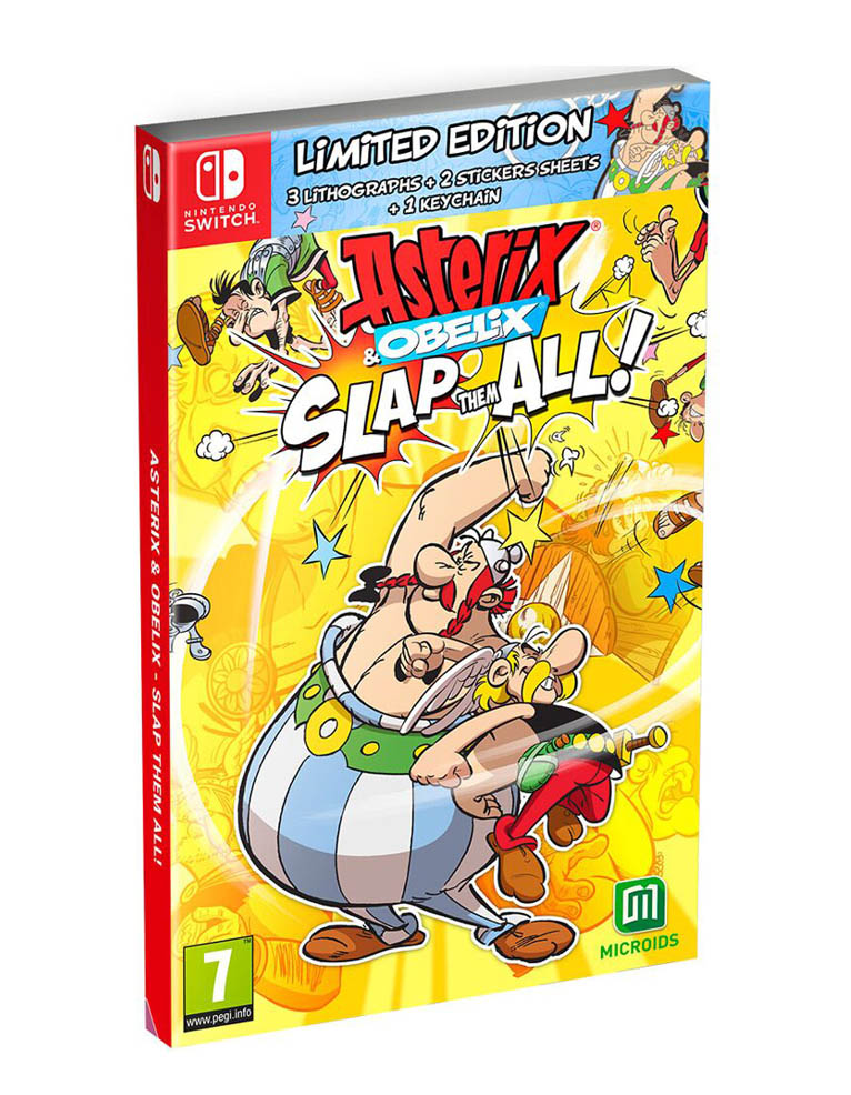 gra nintendo switch asterix & obelix slap them all! limited edition