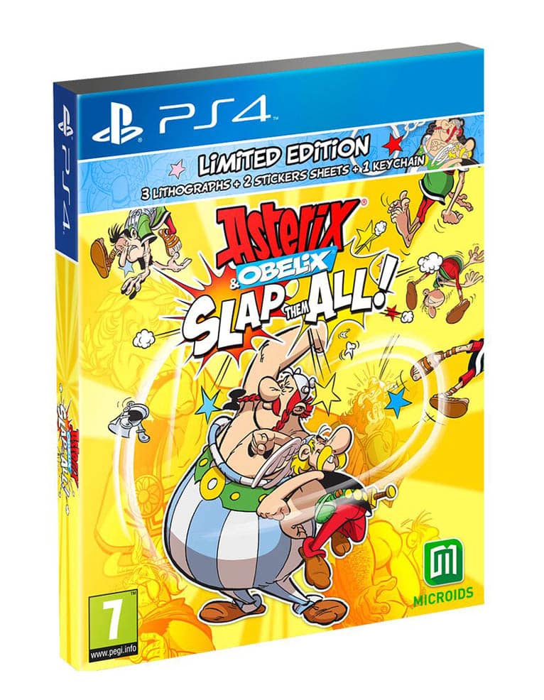 gra ps4 / ps5 / asterix & obelix slap them all! limited edition