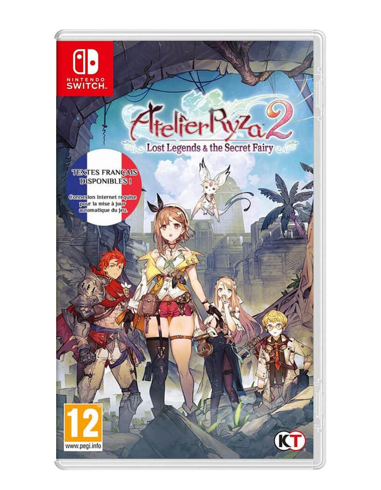 gra nintendo switch atelier ryza 2: lost legends & the secret fairy / fr