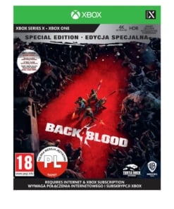 gra xbox one / xbox series x / back 4 blood / ed. specjalna steelbook