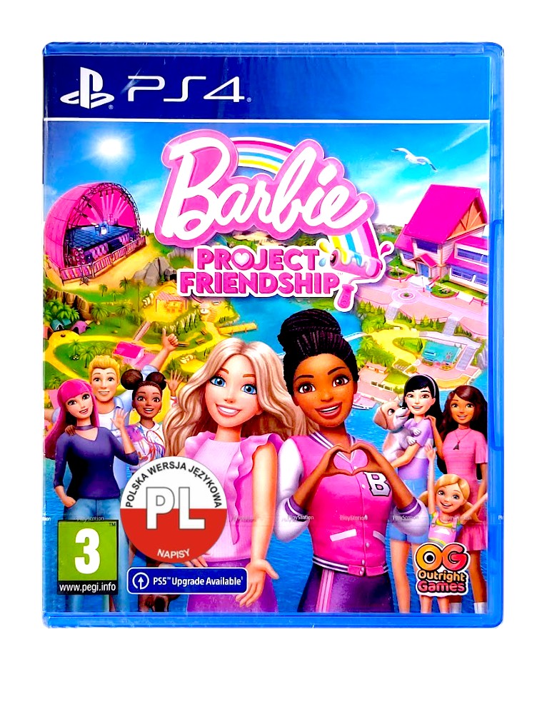 gra ps4 / ps5 / barbie project friendship