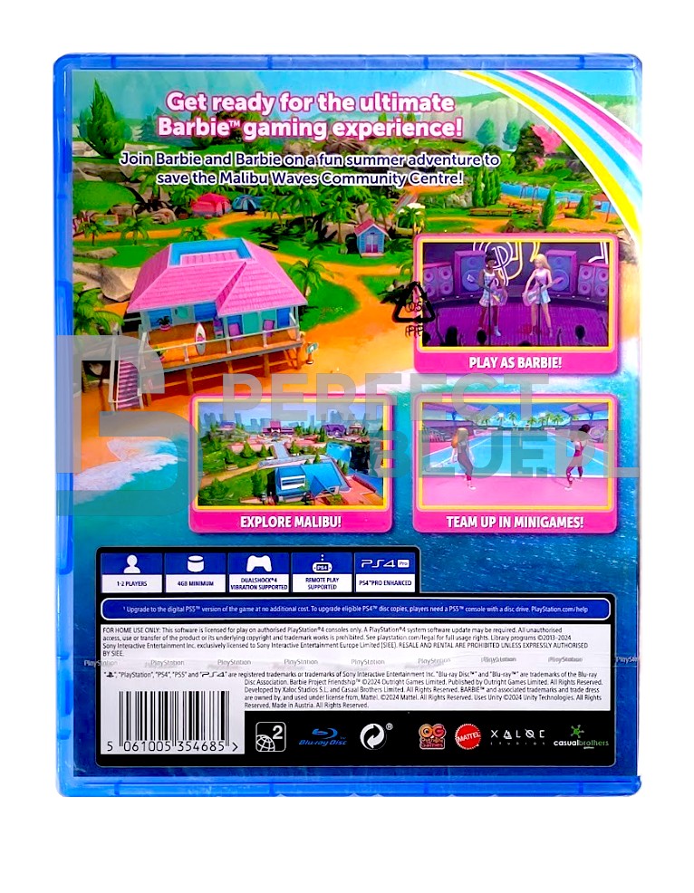 gra ps4 / ps5 / barbie project friendship