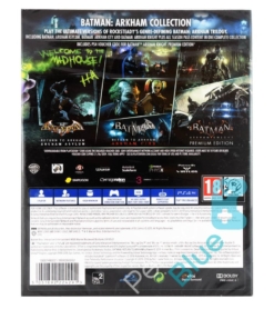 gra ps4 batman: arkham collection / steelbook pl.